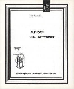 Grifftabelle Althorn Altkornett