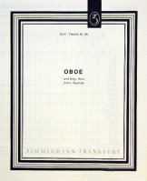 Grifftabelle Oboe Englischhorn französisches System