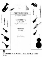 Grifftabelle Trompete B und C Zimmermann