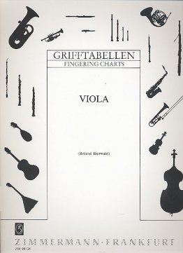 Grifftabelle Viola