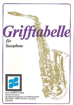Grifftabelle für Saxophone