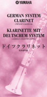 Yamaha Klarinetten-Grifftabelle Deutsches System