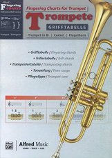 Alfreds Fingering Charts: Grifftabelle Trompete