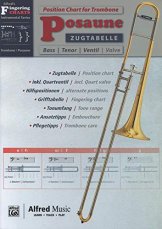 Alfreds Fingering Charts: Zugtabelle Posaune