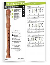 Blockflöten-Spicker Grifftabelle