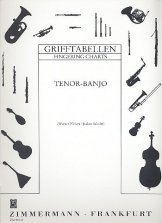Grifftabelle Tenor-Banjo
