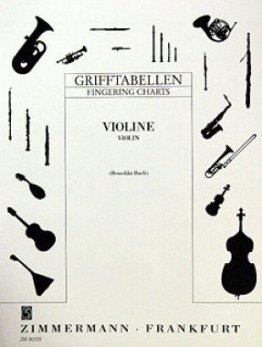Grifftabelle für Violine