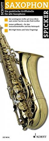 Saxophon-Spicker Grifftabelle